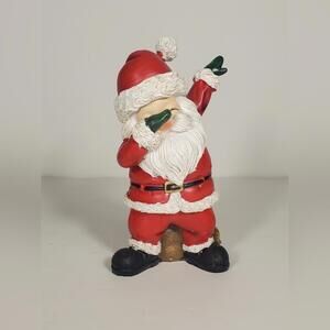 New Christmas Dabbing Santa Holiday Home Decor 6 Inches